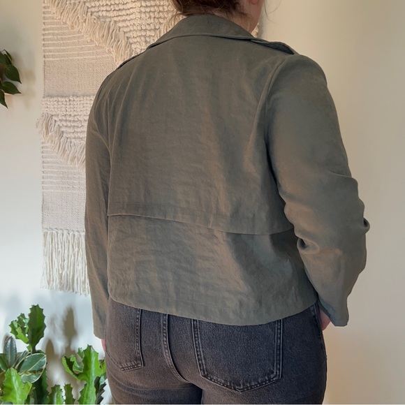 Olive Green Blazer - Picture 3 of 9